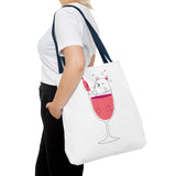 Cute Cat Cocktail Tote Bag – Perfect for Cat Lovers and Party Enthusiasts
