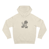 Dog on Skateboard Hoodie — Cute Skateboarding Puppy Pullover