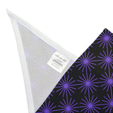 purple and black Pet Bandana