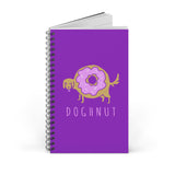 Doghnut Spiral Journal — Cute Dachshund Donut Notebook for Dog Lovers