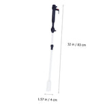 Abaodam Aquarium Gravel Vacuum Siphon Cordless Fish Tank Water Change Tool Height for Tanks Effortless Dirt Removal with Simple Push Button Operation
