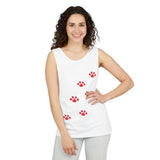 Paw Print Tank Top for Pet Lovers