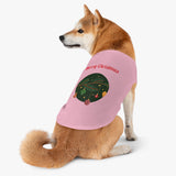 Pet Tank Top — Merry Christmas Ornament Branch Holiday Dog & Cat Tee