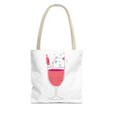 Cute Cat Cocktail Tote Bag – Perfect for Cat Lovers and Party Enthusiasts