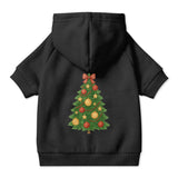 Pet Hoodie with Christmas Tree Design
