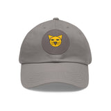 Cap for Cat Lovers with Leather Patch (Round)