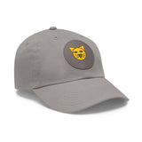 Cap for Cat Lovers with Leather Patch (Round)