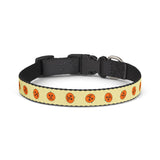 Halloween Pumpkin Face Clip-On Pet Collar