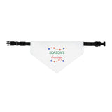 Christmas pet bandana collar