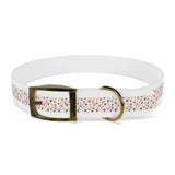 Pet Collar - Colorful Paw Prints Dog Collar