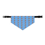 Puppy Cartoon Pet Bandana Collar — Cute Printed Dog Scarf