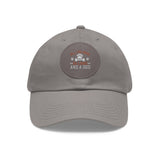 Hat with Leather Patch — "for the love of pets"
