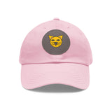 Cap for Cat Lovers with Leather Patch (Round)