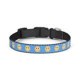 Smile Face Clip-on Pet Collar