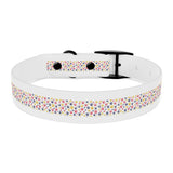 Pet Collar - Colorful Paw Prints Dog Collar