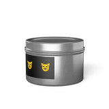 Cat-Themed Tin Candles - Cozy Home Decor, Gift for Pet Lovers, Relaxation Accessories, Cat Lover Gift, Aromatherapy Candles