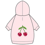 Cherry Pet Hoodie – Cute Navy Blue Dog & Cat Hoodie