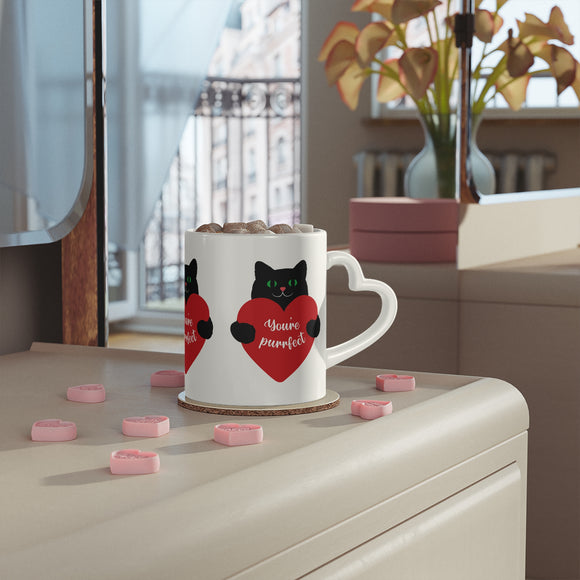 Heart-Shaped Mug