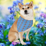 Puppy Cartoon Pet Bandana Collar — Cute Printed Dog Scarf