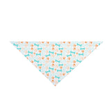Bone & Paw Print Pet Bandana — Cute Dog Bandana for Puppies & Small Dogs