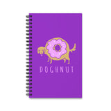 Doghnut Spiral Journal — Cute Dachshund Donut Notebook for Dog Lovers