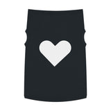 Pet Tank Top white heart