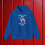 Patriot Dog Hoodie Sweatshirt