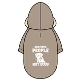 Pet Parka Jacket — 'Ban Stupid People Not Dogs' Dog Hoodie