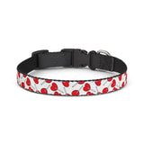 Cherry Print Clip-On Pet Collar — Cute Red Cherry Dog Collar