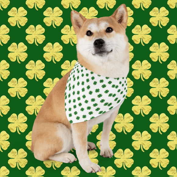 Dog bandanas for st patrick day