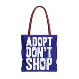 Adopt Don't Shop Tote Bag – Animal Rescue Advocacy Canvas Tote