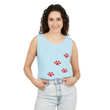 Paw Print Tank Top for Pet Lovers