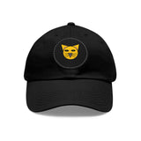 Cap for Cat Lovers with Leather Patch (Round)