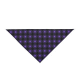 Purple Star Pet Bandana — Star Pattern Dog/Cat Bandana