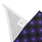 Purple Star Pet Bandana — Star Pattern Dog/Cat Bandana