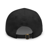 Hat with Leather Patch — "for the love of pets"