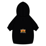 Pet Hoodie — "Sweet & Spooky" Candy Corn Design