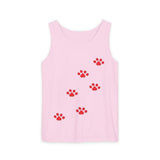 Paw Print Tank Top for Pet Lovers