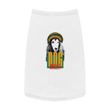 Rasta Marley Dog Tank — Reggae Graphic Pet Shirt