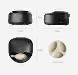 PETLIBRO Automatic Cat Feeder Wet Food Refrigerated New Upgraded APP Control,3 Days Freshness 3 Meals,Semiconductor Cooling&Quick Chills Wet Food Dispenser,Polar WiFi Timed Auto Pet Feeder for Cat Dog