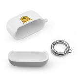 Cat Face AirPods Case — Cute Yellow Cat Keyring Cover for AirPods & AirPods Pro