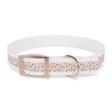 Pet Collar - Colorful Paw Prints Dog Collar