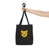 Playful Cat Face Tote Bag - Fun and Unique Design for Animal Lovers