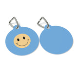 Smile Face Pet Tag — Happy Dog & Cat ID Tag