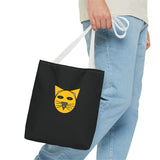 Playful Cat Face Tote Bag - Fun and Unique Design for Animal Lovers