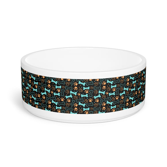 Pet Bowl - For the Love of Bones Design