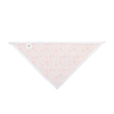 Christmas Pink Floral Pet Bandana – Festive Dog & Cat Accessory