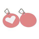 Pet Tag heart design