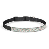 Christmas Floral Botanical Dog Collar