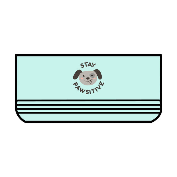 Pet Bowl 18oz Paws Design Ceramic Food Water Dish for Dogs and Cats